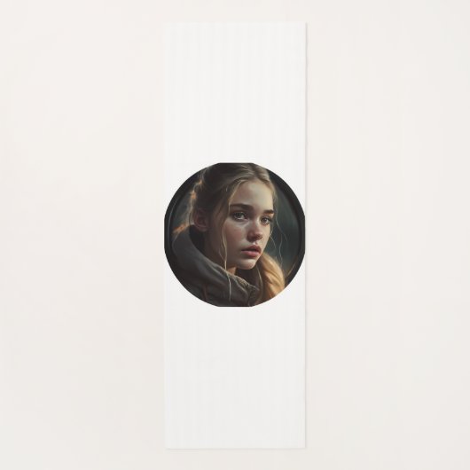 Circle girl ヨガマット (裏面)