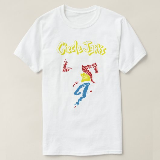 Circle Jerks -  Tour Shirt Design Premium  Tシャツ (デザイン正面)