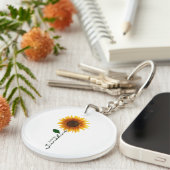 Circle Keychain – あなたは私の太陽の光 キーホルダー (正面右)