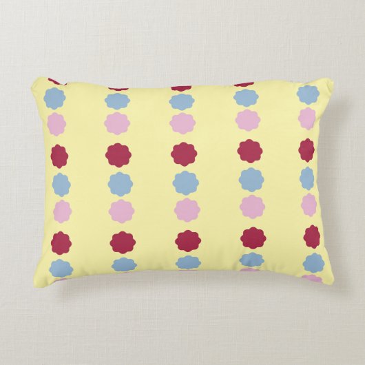 Circle Line Accent Pillow アクセントクッション (正面)