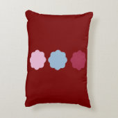 Circle Line Accent Pillow アクセントクッション (裏面(縦))