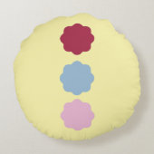 Circle Line Round Pillow ラウンドクッション (裏面)