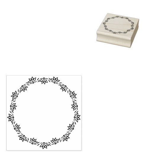 Circle Lotus Journal ラバースタンプ (押印)