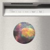 Circle Magnet with Johnson抽象芸術・アートワーク マグネット (インサイチュ (食洗機))