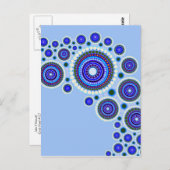 Circle Motif #117はがき ポストカード (正面/裏面)