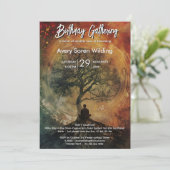 Circle of Becoming | Symbolic Spiritual Design 招待状 (スタンド正面)