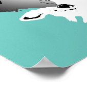 circle of giraffes poster ポスター (角)