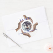 Circle_of_Hands, S.A.F.E.R., http://saferworld.... ラウンドシール (封筒)