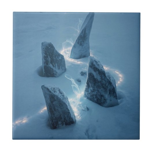 Circle of Light in the Snow タイル (正面)