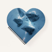 Circle of Light in the Snow ノートブック (正面)