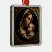 “Circle of Light: Madonna and Child”Ornament Metal メタルオーナメント (右)