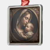 “Circle of Light: Madonna and Child”Ornament Metal メタルオーナメント (左)