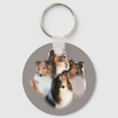 Circle of Shelties Keychain キーホルダー (正面)