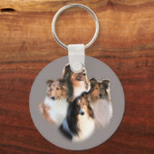 Circle of Shelties Keychain キーホルダー (正面)