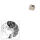 Circle of shrimp / 海老の丸 ラバースタンプ (押印)