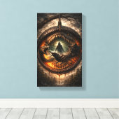 Circle of the Devouring Wild キャンバスプリント (インサイチュ (ウッドフロア))