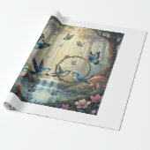 Circle of Whimsy in the Enchanted Grove ラッピングペーパー (アンロールド)