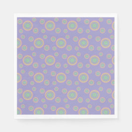 Circle pattern スタンダードランチョンナプキン