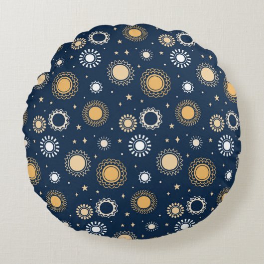 Circle Pillow Design  ラウンドクッション (正面)
