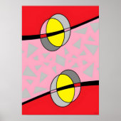 Circled Back Scrum Design II ポスター (正面)