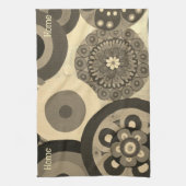 Circled Kitchen Towel キッチンタオル (縦)