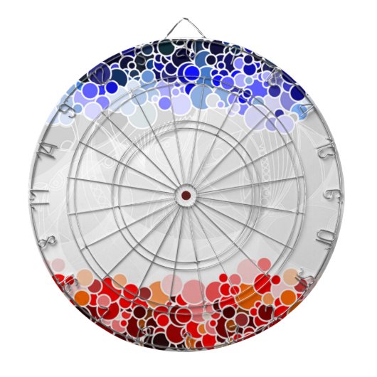  CIRCLES パターン ダーツボード (正面)