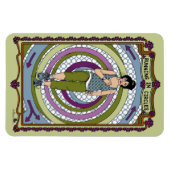 Circles_ランニングA_4x6冷蔵庫内のCircles_A_4x6冷蔵庫 マグネット (横)