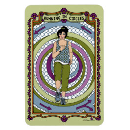 Circles_ランニングA_4x6冷蔵庫内のCircles_A_4x6冷蔵庫 マグネット