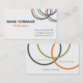 circles 名刺 (正面/裏面)