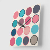 Circles of the Horizon 3  スクエア壁時計 (傾斜)