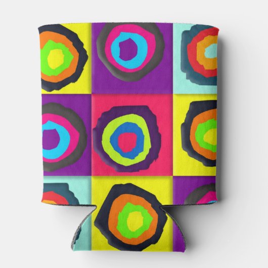circles pattern 缶クーラー (裏面)