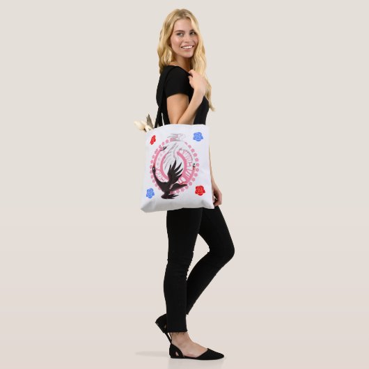 Circling Swan Love Romantic Fantasy Art Tote トートバッグ (モデル)