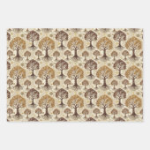 Circuit Board and Trees Roots  ラッピングペーパーシート (正面3)