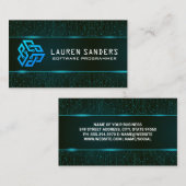 Circuit Board | Technology Logo 名刺 (正面/裏面)