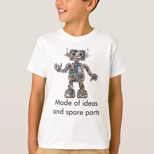 Circuit Bot Portrait Tシャツ (正面)