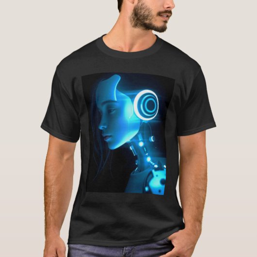 Circuit Dreams: A Cyberpunk Vision Tシャツ (正面)