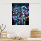 Circuit Lemur Moon Market ポスター (キッチン)