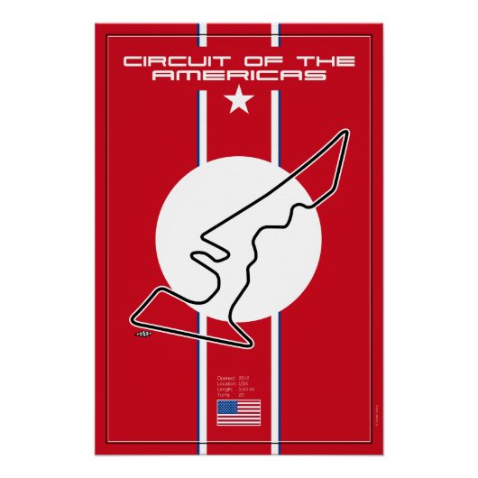 Circuit of the Americas ポスター (正面)