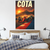 Circuit of the Americas MotoGP Grand Prix of the  キャンバスプリント (インサイチュ (寝室))