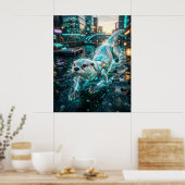 Circuit Otter Harbor Stream ポスター (キッチン)