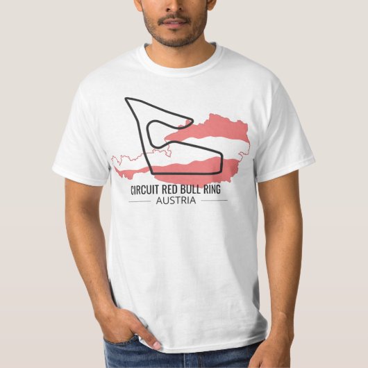 Circuit Redbull Ring formula 1 T-shirt Tシャツ (正面)