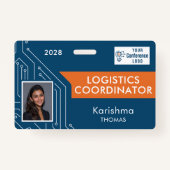 Circuit Tech Summit Coordinator Photo ID Badge バッジ (正面)