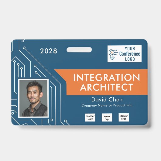 Circuit Technology Architect Vendor Photo ID Badge バッジ (正面)