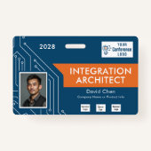 Circuit Technology Architect Vendor Photo ID Badge バッジ (正面)