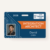 Circuit Technology Architect Vendor Photo ID Badge バッジ (正面)