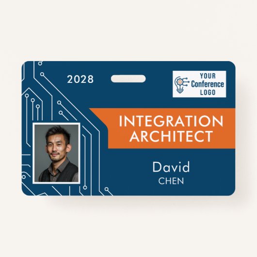 Circuit Technology Architect Vendor Photo ID Badge バッジ (正面)