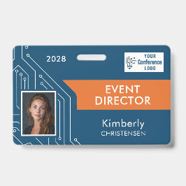 Circuit Technology Event Director Photo ID Badge バッジ