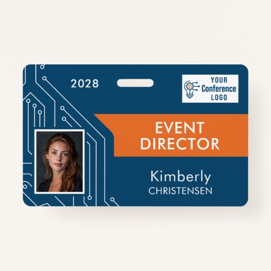 Circuit Technology Event Director Photo ID Badge バッジ (正面)