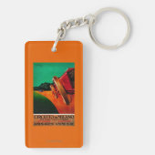 CircuitoのディディミアムのミラノのヴィンテージPosterEurope キーホルダー (裏面)