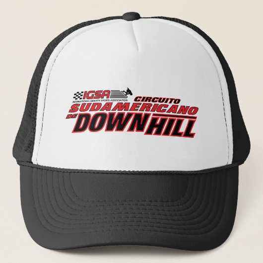 Circuito Sudamericano de Downhill Truckerの帽子 キャップ (正面)